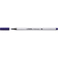 Premium-Filzstift mit Pinselspitze für variable Strichstärken - STABILO Pen 68 brush - Einzelstift - preußischblau