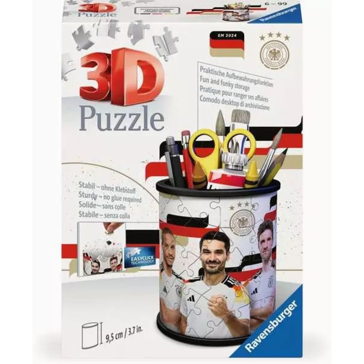 Ravensburger 3D Puzzle - Utensilo Nationalmannschaft DFB 2024, 54 Teile