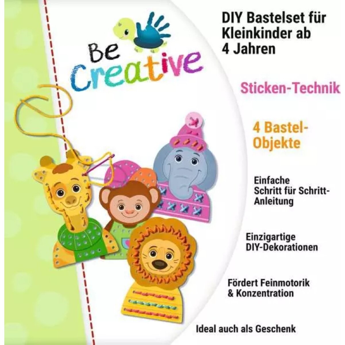 Ravensburger BeCreative Mini Erstes Sticken Bastelset
