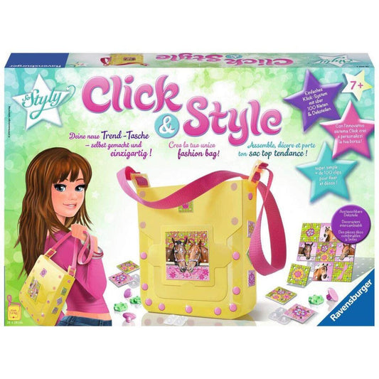 Ravensburger Click & Style Schultertasche Pferde