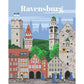 Ravensburger Malen nach Zahlen - CreArt Farbenfrohes Ravensburg