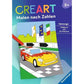 Ravensburger CreArt Malen nach Zahlen ab 5: Fahrzeuge