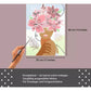 Ravensburger CreArt Malen nach Zahlen - Leinwand Flowers on my Mind / Gedankenblumen