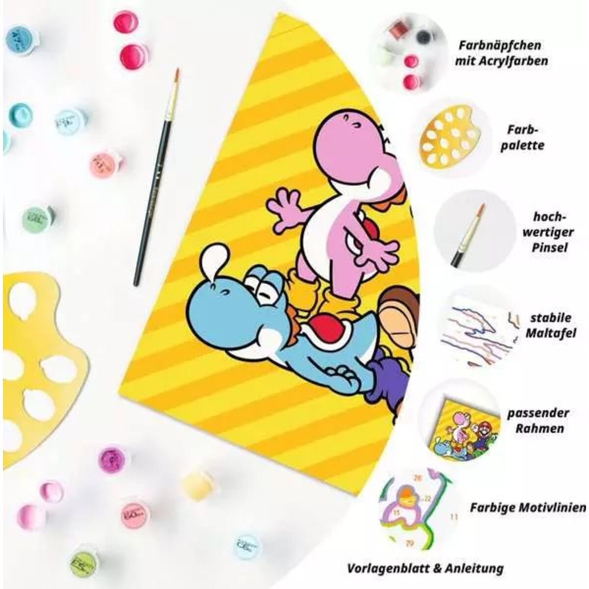 Ravensburger CreArt Malen nach Zahlen - Super Mario