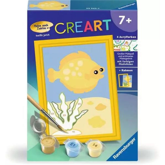 Ravensburger CreArt Malen nach Zahlen - Fröhlicher Fisch