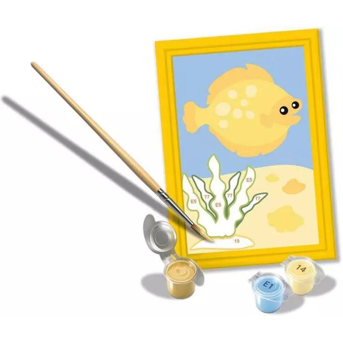 Ravensburger CreArt Malen nach Zahlen - Fröhlicher Fisch