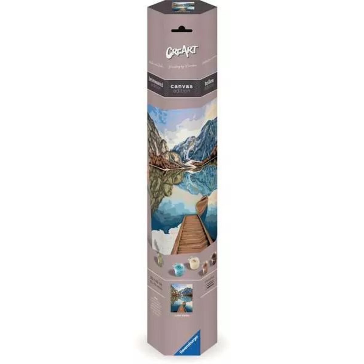 Ravensburger CreArt Malen nach Zahlen - Leinwand Seeblick