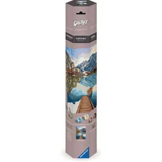 Ravensburger CreArt Malen nach Zahlen - Leinwand Seeblick