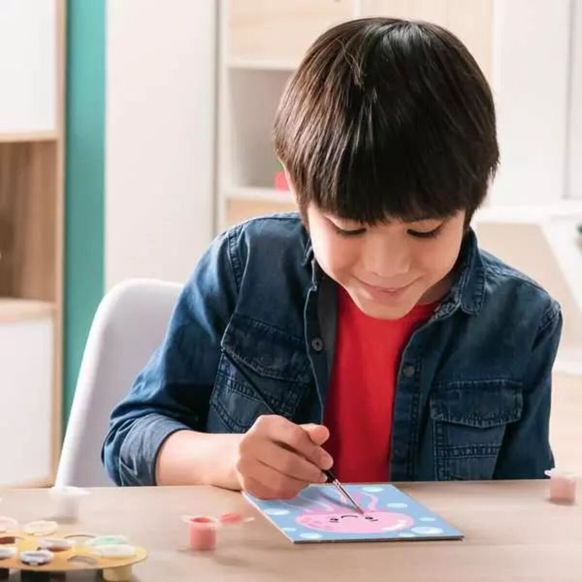 Ravensburger CreArt Malen nach Zahlen - Fröhliche Qualle