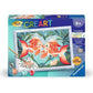 Ravensburger CreArt Verliebte Fische Malen nach Zahlen 24 x 18 cm