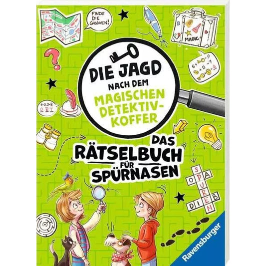 Ravensburger Die Jagd nach dem magischen Detektivkoffer: Das Rätselbuch für Spürnasen