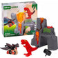BRIO Dinosaurier-Vulkan mit Ausbruchsfunktion