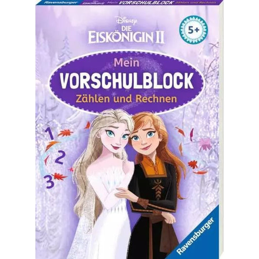 Ravensburger Disney Die Eiskönigin 2 - Mein Vorschulblock: Zählen und Rechnen