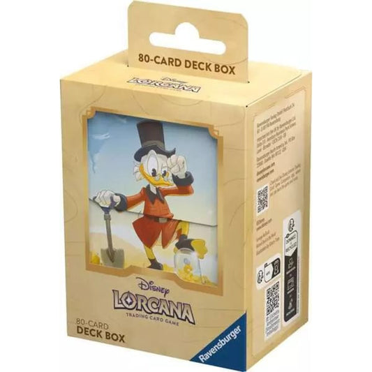 Ravensburger Disney Lorcana: Die Tintenlande - Deck Box Dagobert Duck