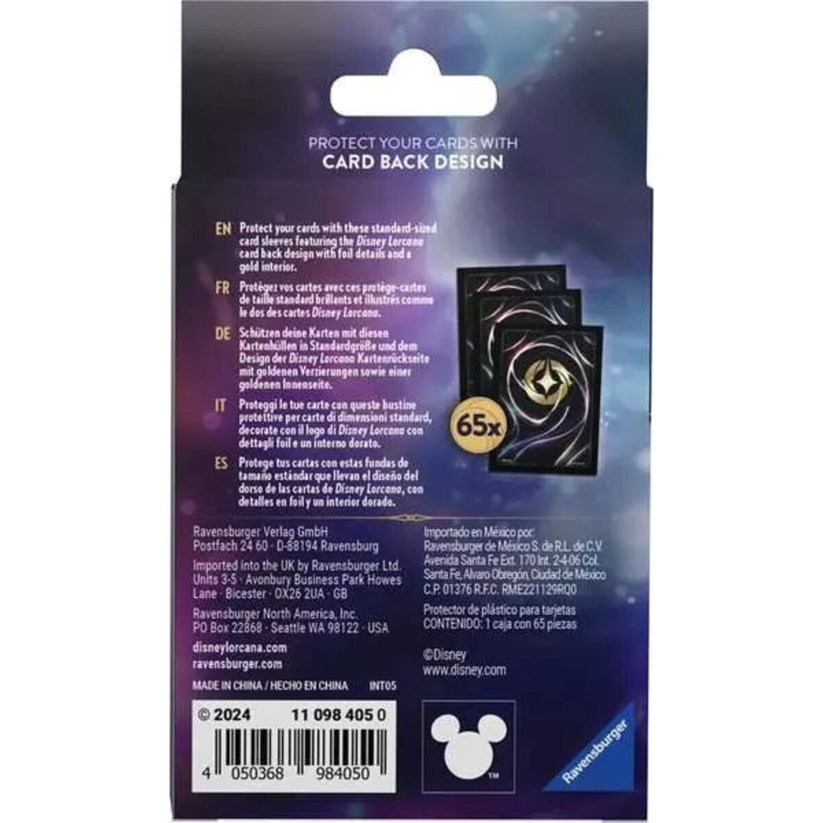 Ravensburger Disney Lorcana: Kartenhüllen Lorcana