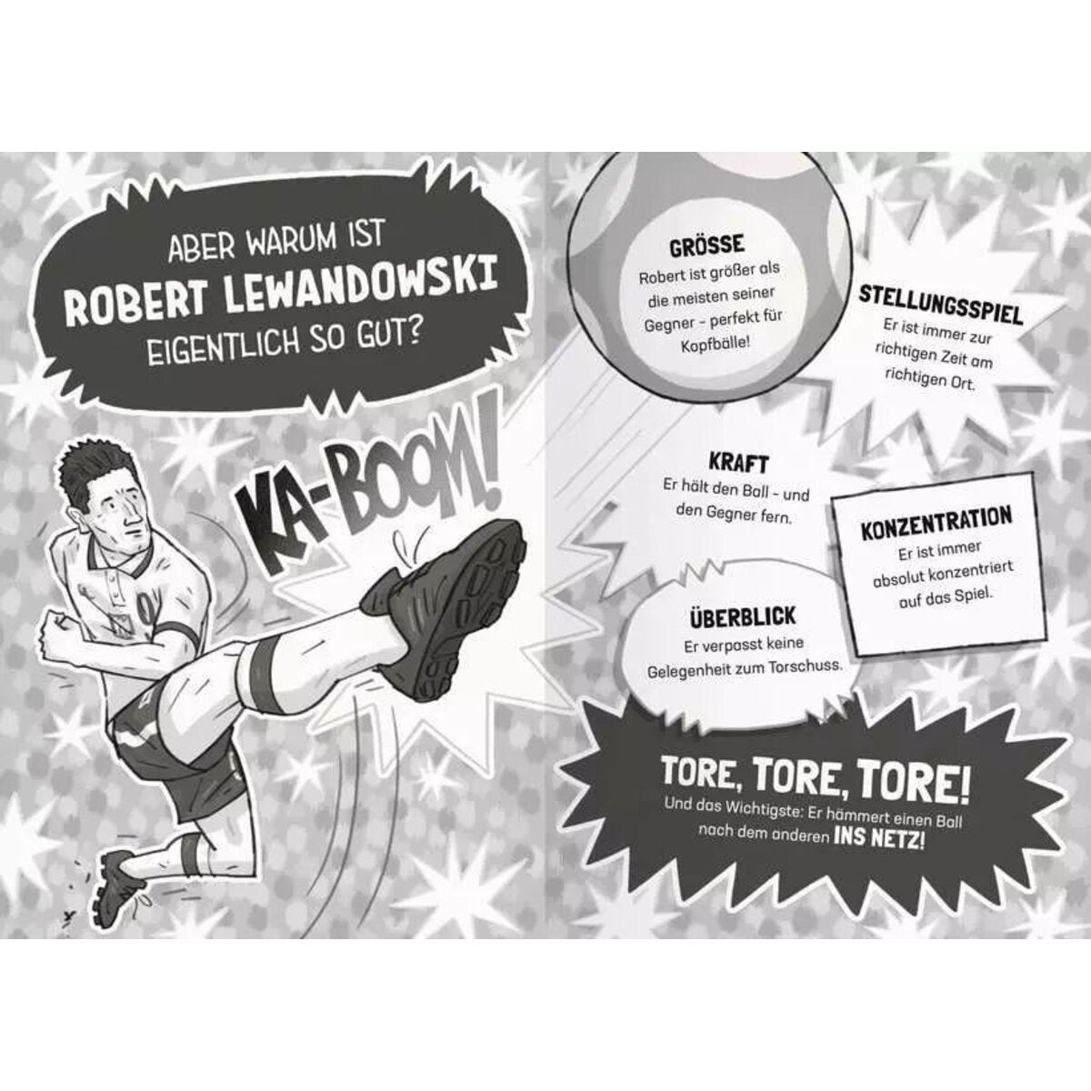 Ravensburger Fußball-Stars - Alles über Lewandowski