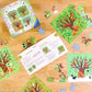 Ravensburger 4 Kinderpuzzle 12 + 16 + 20 + 24 Teile Vier Jahreszeiten 19 x 19 cm