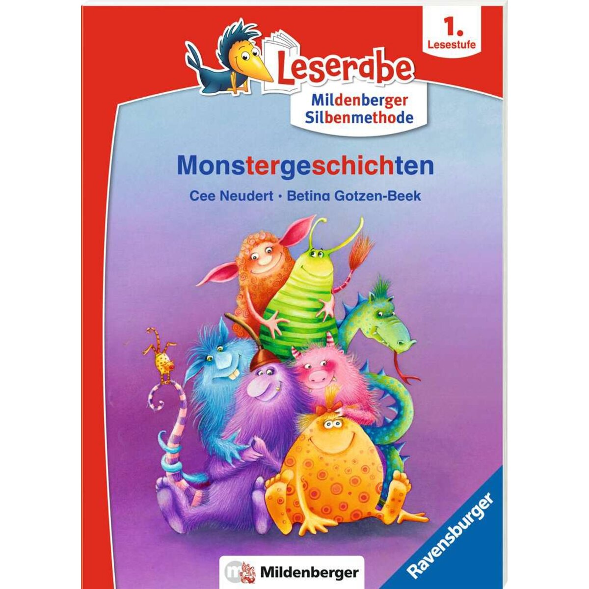 Ravensburger Leserabe mit Mildenberger-Silbenmethode: Monstergeschichten
