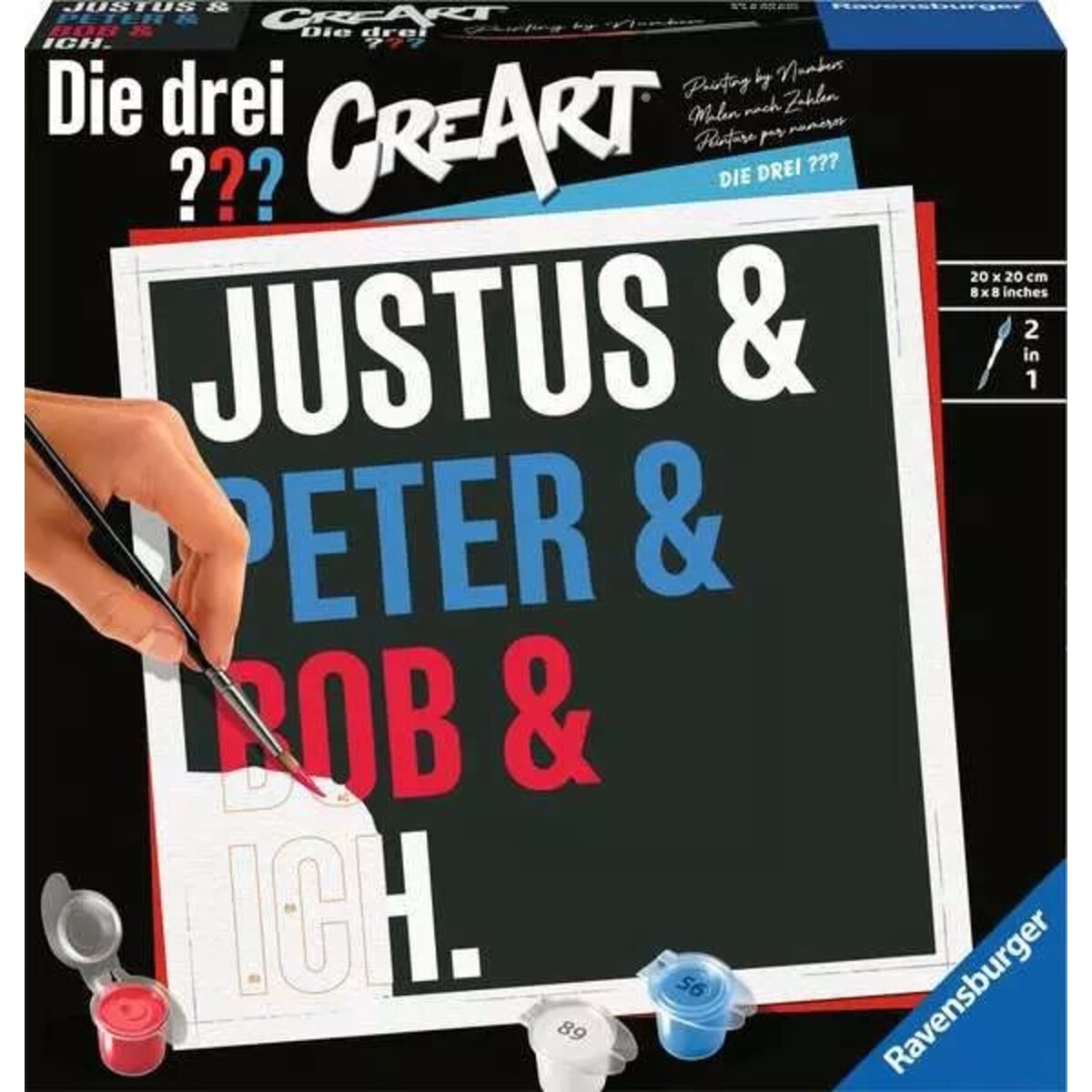 Ravensburger Malen nach Zahlen - Die drei ???