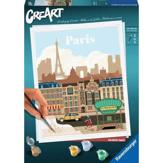 Ravensburger Malen nach Zahlen - Colorful Paris