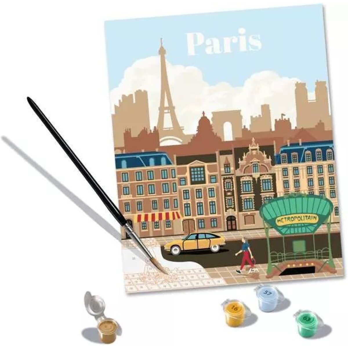 Ravensburger Malen nach Zahlen - Colorful Paris