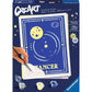 Ravensburger Malen nach Zahlen - Sternzeichen (Zodiac Sign) Krebs
