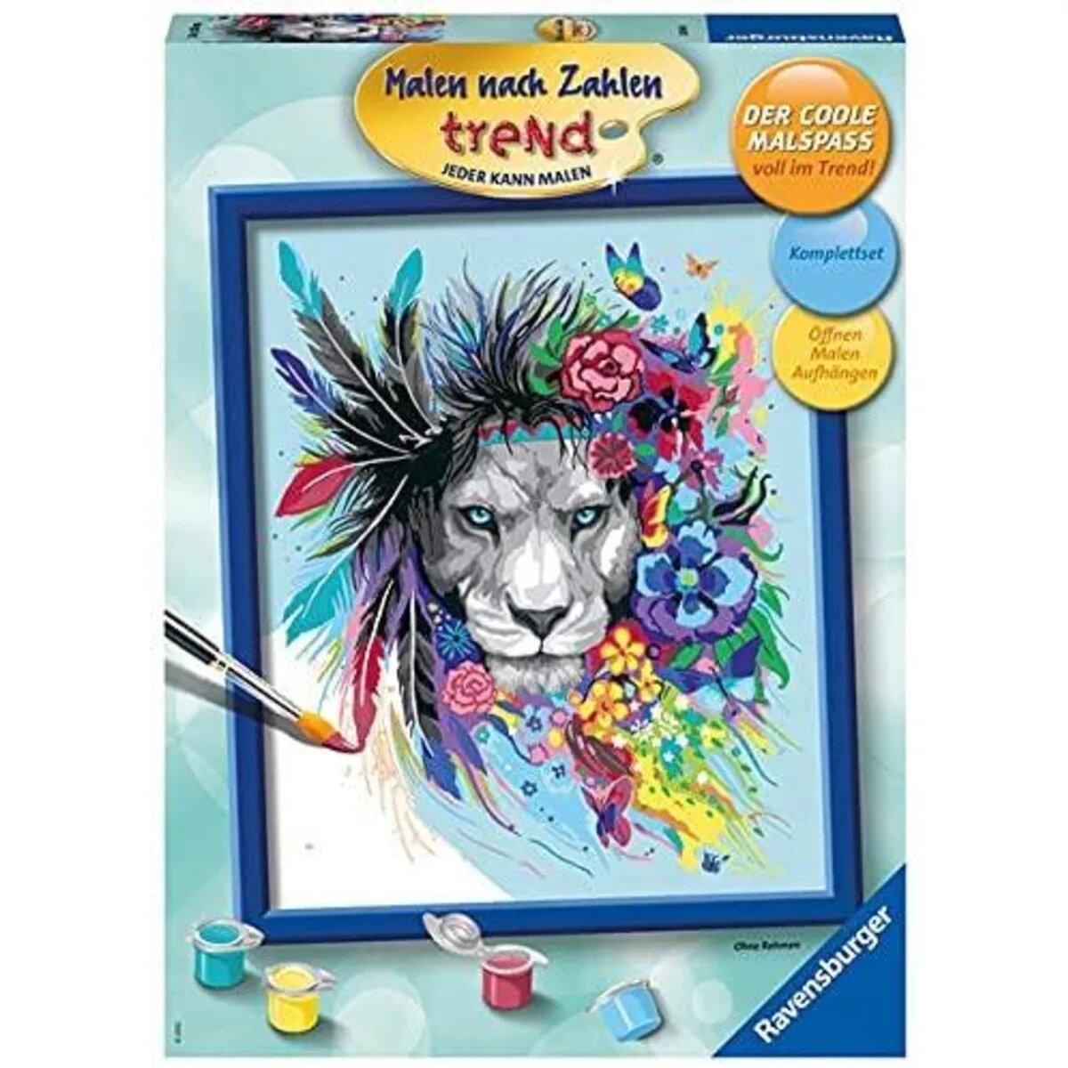 Ravensburger Malen nach Zahlen 20069 – König der Tiere