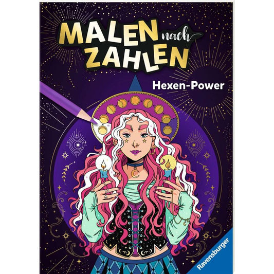 Ravensburger Malen nach Zahlen: Hexen-Power