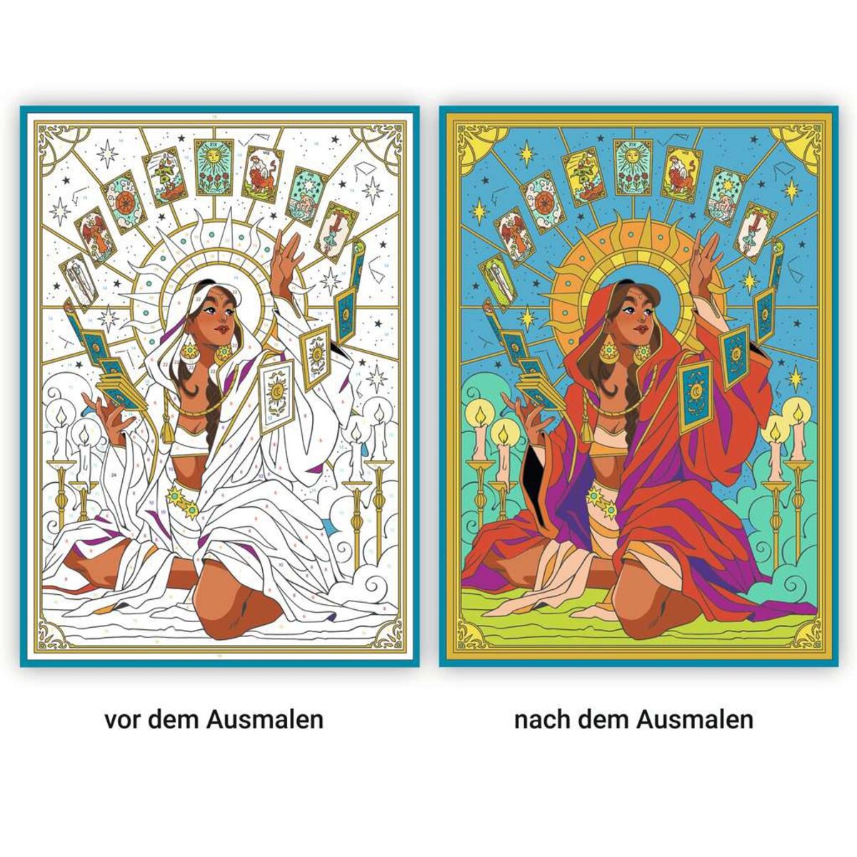 Ravensburger Malen nach Zahlen: Hexen-Power