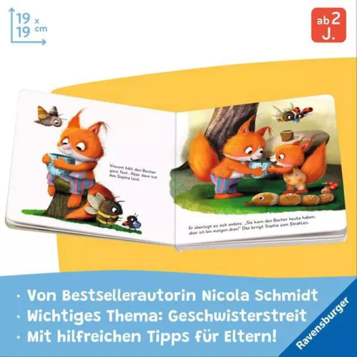 Ravensburger Mein artgerecht-Geschwisterbuch: Ich zuerst! Nein, ich!