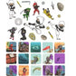 Ravensburger Mein Ausmal-Stickerbuch: Ninjas