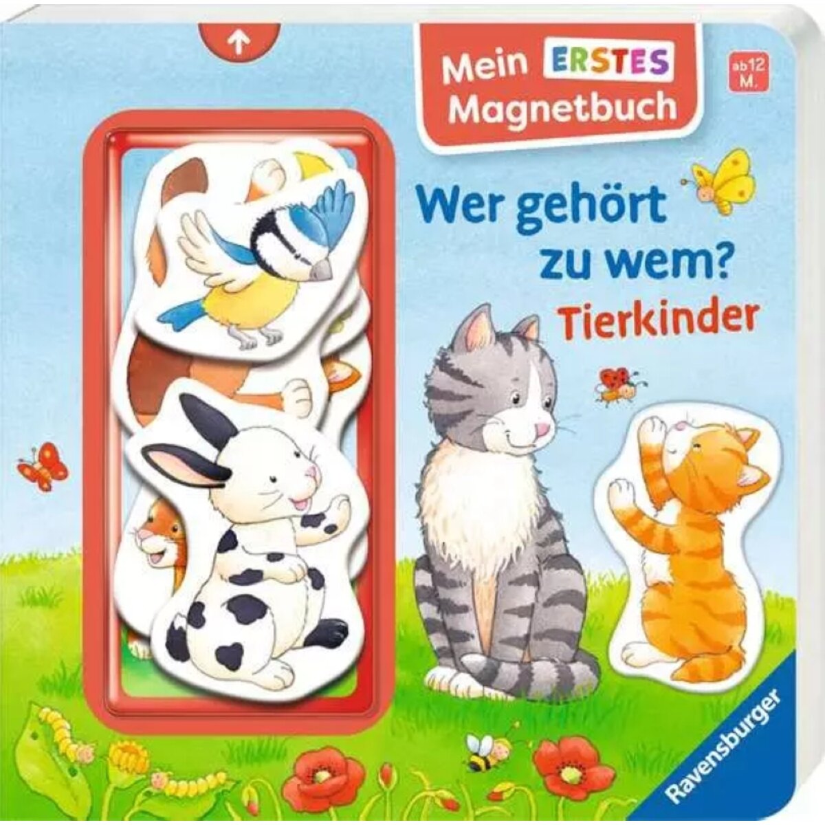 Ravensburger Mein erstes Magnetbuch Wer gehört zu wem? Tierkinder