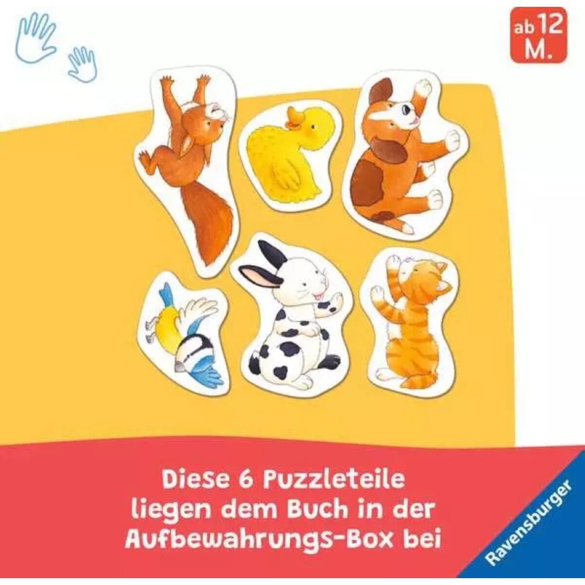 Ravensburger Mein erstes Magnetbuch Wer gehört zu wem? Tierkinder