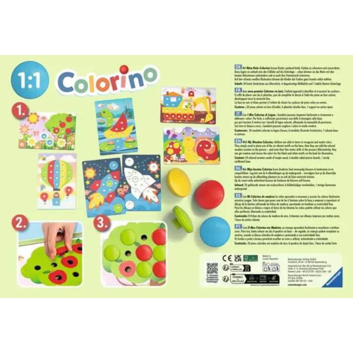 Ravensburger Mein Holz-Colorino Farbzuordnungsspiel