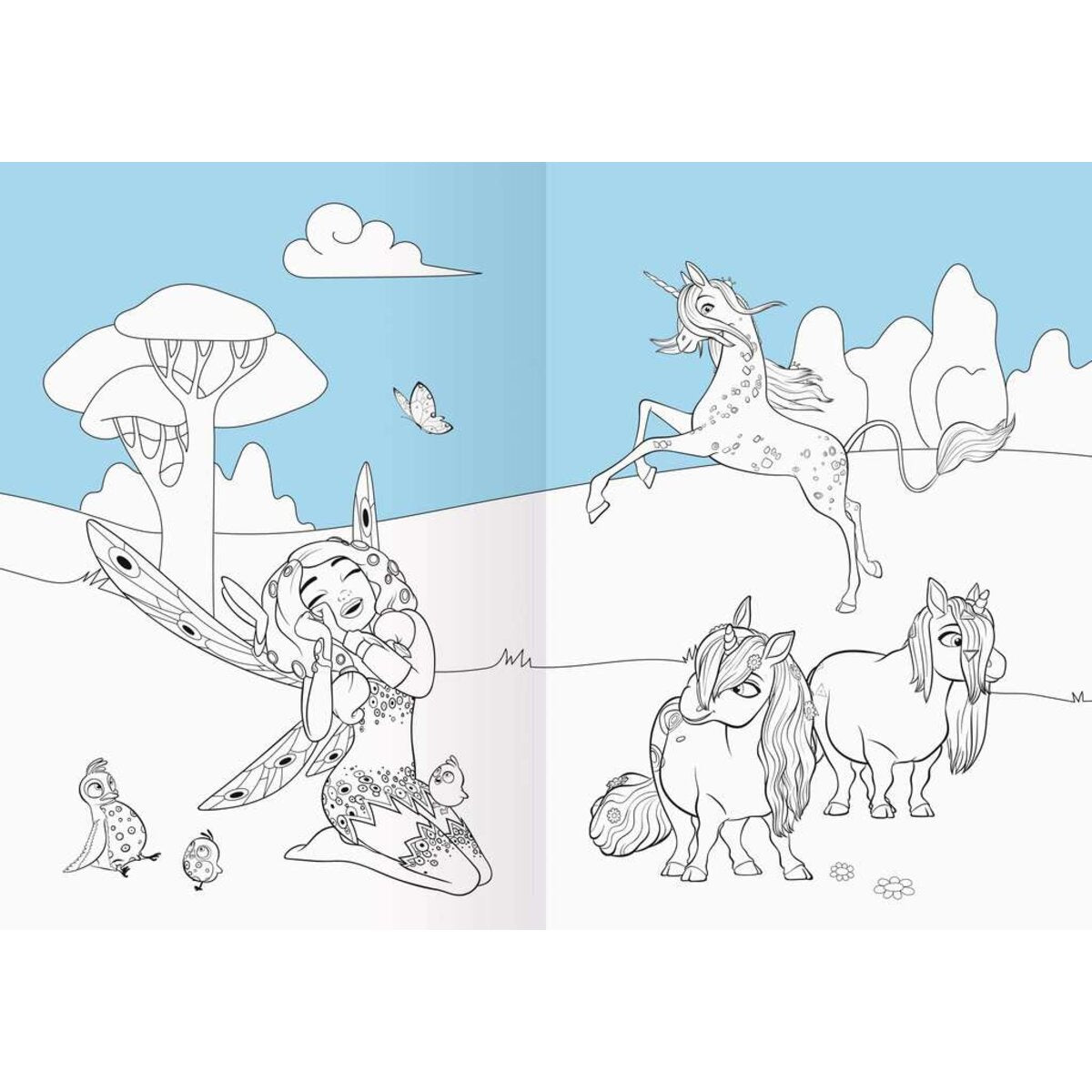 Ravensburger Mia and me: Mein magisches Malbuch
