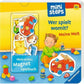 Ravensburger ministeps: Mein erstes Magnetbuch: Wer spielt womit? Meine Welt