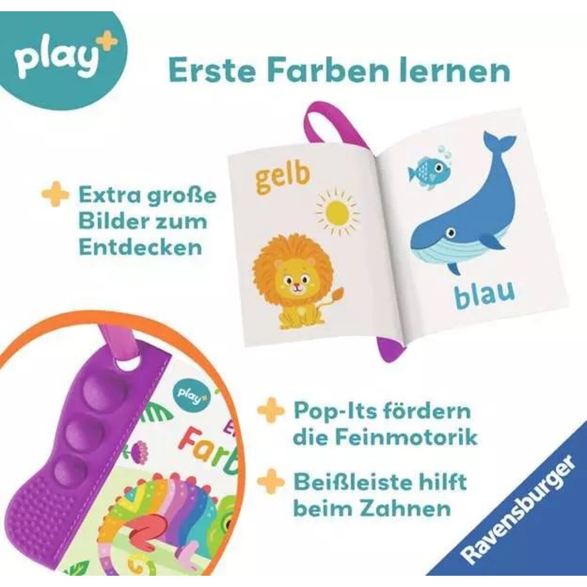 Ravensburger play+ flip&pop: Erste Farben