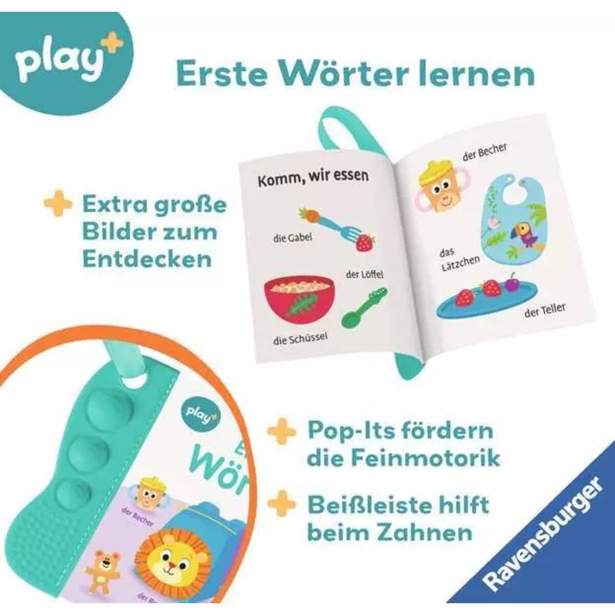 Ravensburger play+ flip&pop: Erste Wörter