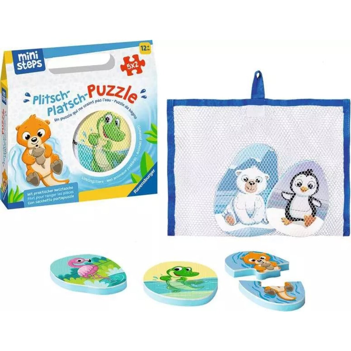 Ravensburger Plitsch-Platsch-Puzzle Lieblingstiere