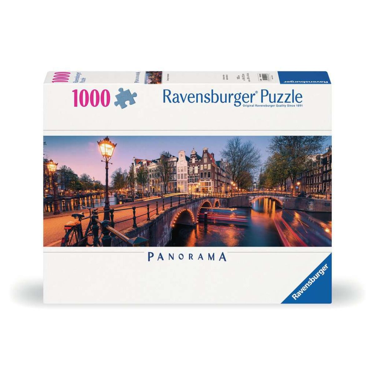 Ravensburger Puzzle - Abend in Amsterdam, 1000 Teile
