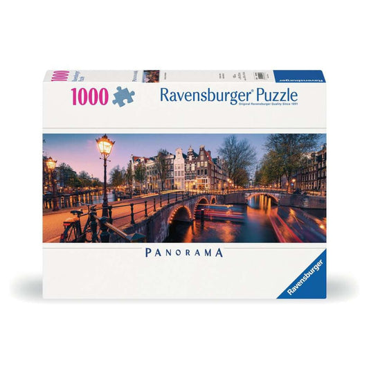 Ravensburger Puzzle - Abend in Amsterdam, 1000 Teile