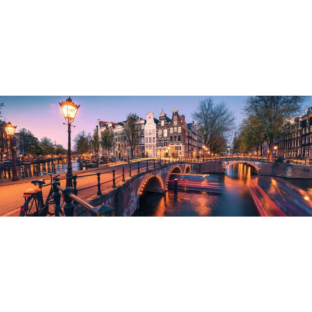 Ravensburger Puzzle - Abend in Amsterdam, 1000 Teile