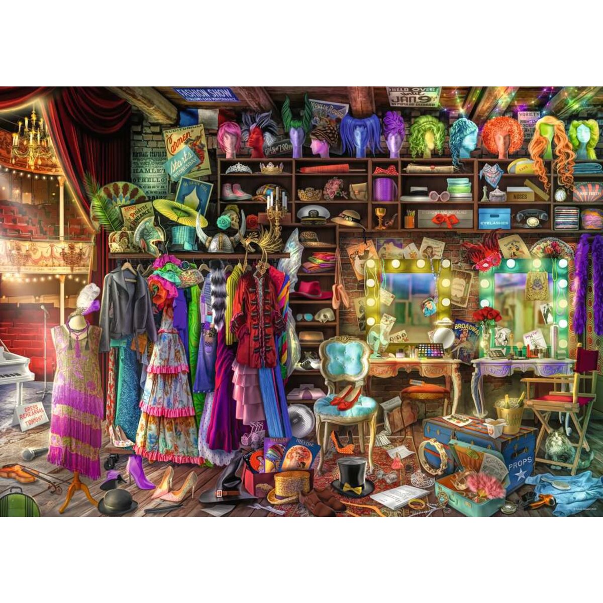 Ravensburger Puzzle - Amiee Stewart Backstage, 1000 Teile