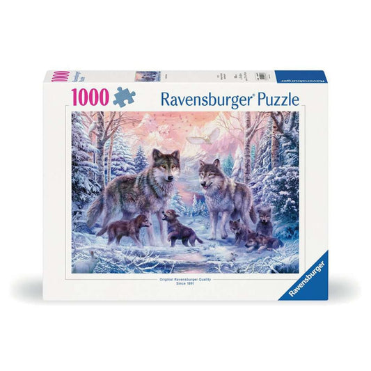 Ravensburger Puzzle - Arktische Wölfe, 1000 Teile