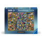 Ravensburger Puzzle - Awesome Alphabet "B", 1000 Teile