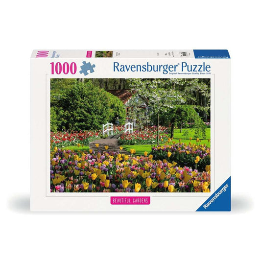 Ravensburger Puzzle - Beautiful Garens: Keukenhof Gardens, Netherlands, 1000 Teile