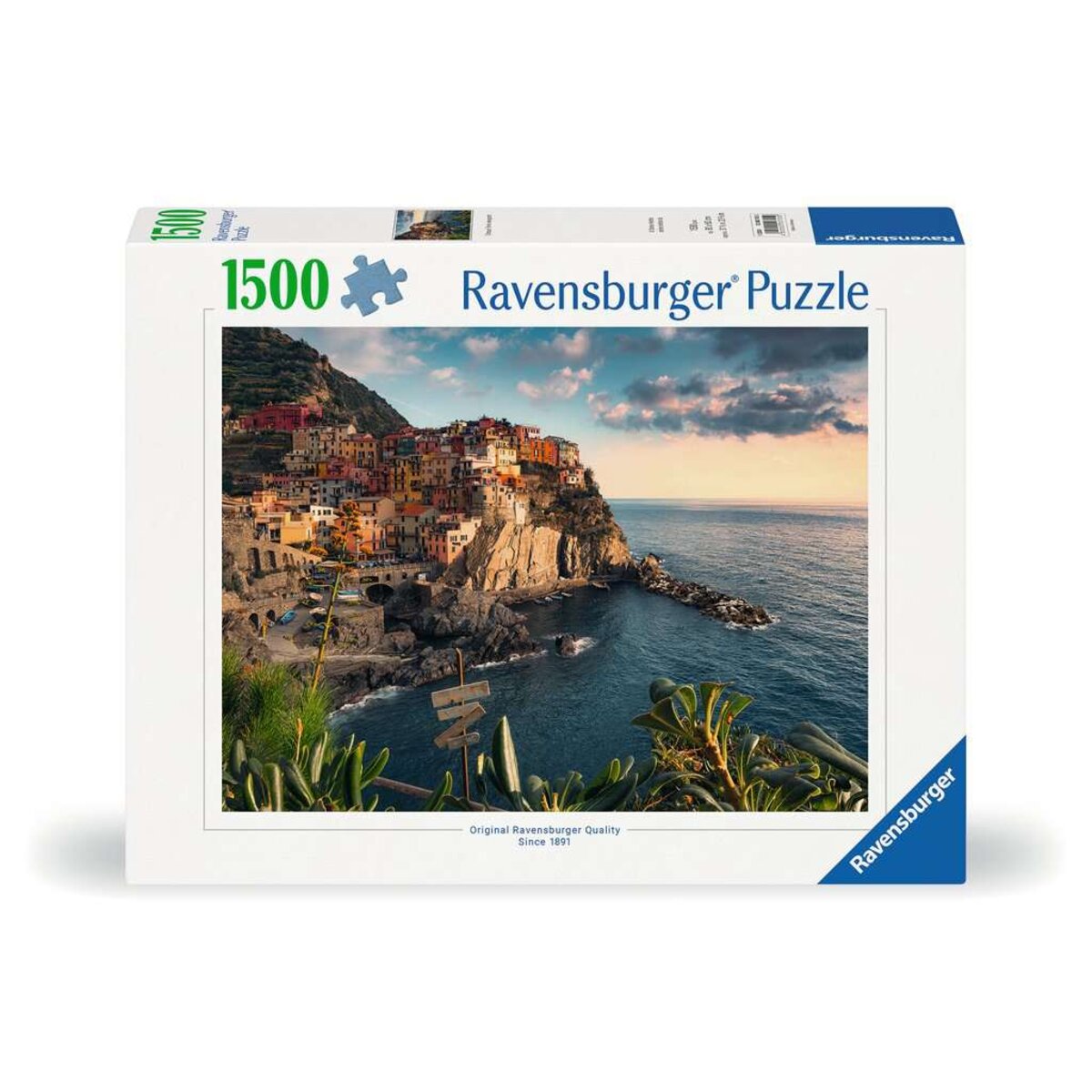 Ravensburger Puzzle - Blick auf Cinque Terre, 1500 Teile