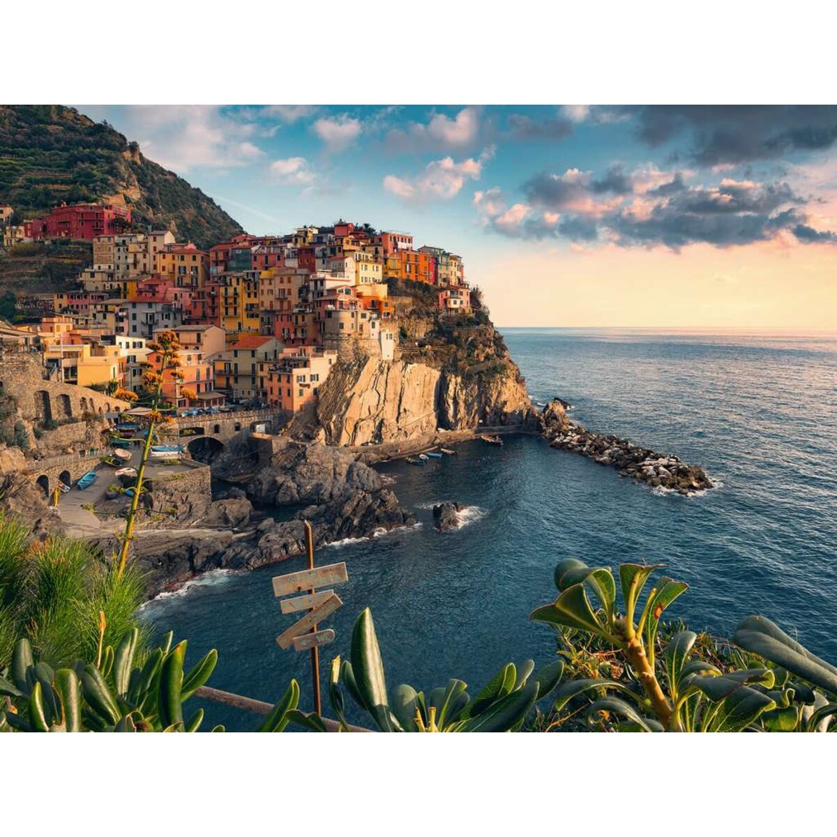 Ravensburger Puzzle - Blick auf Cinque Terre, 1500 Teile