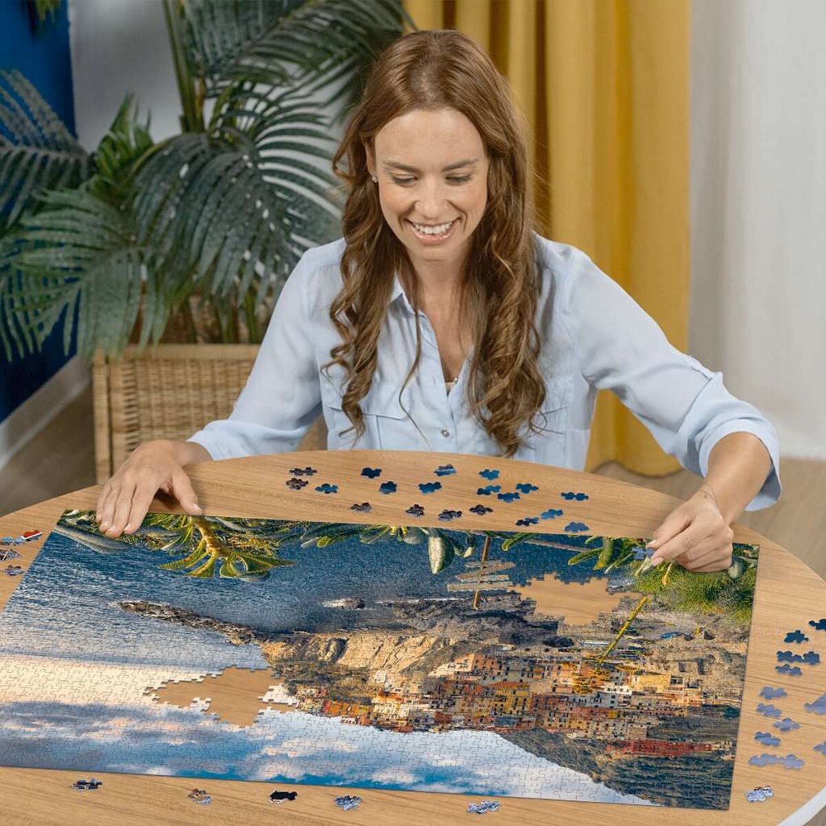 Ravensburger Puzzle - Blick auf Cinque Terre, 1500 Teile