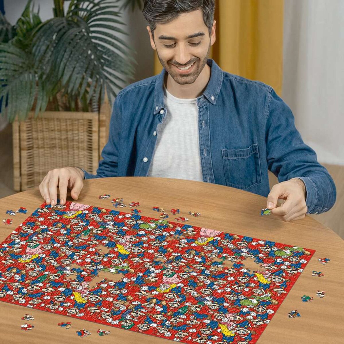 Ravensburger Puzzle - Challenge: Super Mario, 1000 Teile